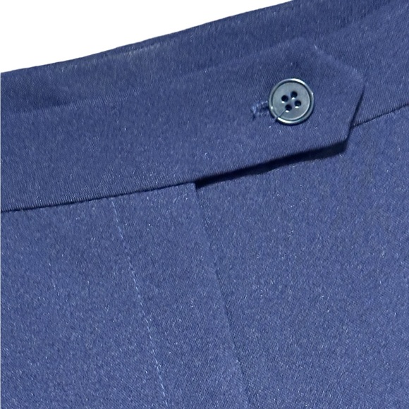 French Connection Women's Minar Pleated Trousers NWT Size 4 Navy Blue - Picture 6 of 16